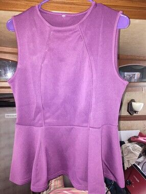 3 PEPLUM SHIRTS